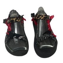 Muk Luk Hook Loop Strap Bandana Sport Sandals Women Size 10 Summer Outdoors - €15,46 EUR
