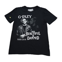 Casual Shirt Shirt Mens S Black Short Sleeve G Eazy The Beautiful and Da... - $14.73