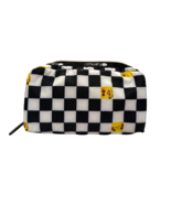 LeSportsac Pokemon Pikachu Check Rectangular Cosmetic Bag, Black/White C... - $28.99