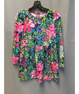 Lilly Pulitzer multicolored long sleeve girls dress size XL 12-14 SKU 6927 - $22.03