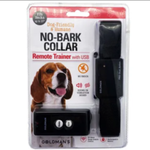 Goldmans Dog Friendly Rechargeable REMOTE Dog Trainer with USB!!! - £23.50 GBP