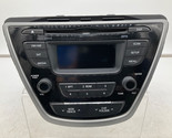 2014-2016 Hyundai Elantra AM FM CD Player Radio Receiver OEM H04B38001 - £85.32 GBP