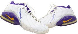 Rick Fox Signé Jeu D&#39;Occasion 2001 Saison Paire De Nike Basket Fox Loa - £762.28 GBP