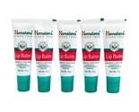 5 Pc X Himalaya Herbal Lip Balm Chapstick Wheatgerm &amp; Carrot Seed Oil 10g - £9.81 GBP