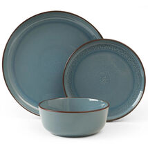 Dinnerware Set 12 Piece Stoneware Service for 4 - $79.87