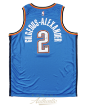 Shai Gilgeous-Alexander Autographed Thunder Blue Nike Swingman Jersey Pa... - $1,220.22 CAD