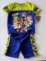 Paw Patrol Boy Infant Toddler 2 Piece Short Outfit  Size 2T  NWT  - £12.59 GBP