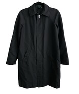 Lauren Ralph Lauren Women Trench coat Jacket Mid Length Black S  - $61.93 CAD