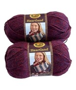 Lion Brand Yarn Heartland | Matching Lot of 2 | 189 Isle Royale | Multic... - $465.47 MXN