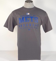 Majestic New York Mets Short Sleeve Gray Tee T Shirt Mens Small S NWT - £15.48 GBP