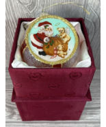 Old World Christmas Glass Ornament “Santa’s Favorite Bears” gift present... - €12,76 EUR