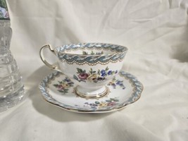 Vintage Tea Cup  &amp; saucer, Fascination Royal Standard, Flowers, Vintage ... - £12.16 GBP