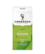 Cameron’s Peruvian Organic light roast whole bean coffee 10oz bag. lot of 4 - $109.84 CAD