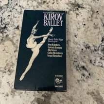 Kirov Ballet:Classic Ballet Night (VHS) vintage - £5.96 GBP