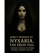  Nyxaria, the Ebon Veil – Shadow Weaver of Desire, Power &amp; Hidden Truths - $350.00