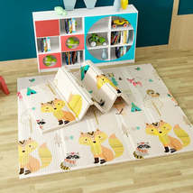 Baby Thickened Foam Crawling Folding Floor Mat Baby Supplies, Size:1.5x1.8m - £13.43 GBP
