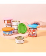Can Lids Tin Covers Pet Dog Cat Food Reusable Caps Tops Seal Fresh Stora... - $13.32 CAD