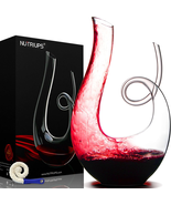 Wine Decanters, 1.2L Swan Decanters for Wine, Lead-Free Wine Carafes, Clear - €61,18 EUR
