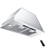 IKTCH IKB01 36inch Built-in/Insert Range Hood Ductless White - $3,289.89 MXN