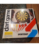 Vintage 1981 SPORTCRAFT Double Side 17&quot; Dartboard Baseball USED - NO DARTS - £28.47 GBP