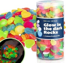 Graham Products 450 Pieces Glow in the Dark Rocks – Multi-Coloured - $13.37