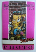 Skid Row Backstage Pass Original 1992 Slave To The Grind Tour Hard Rock Pink - £13.11 GBP