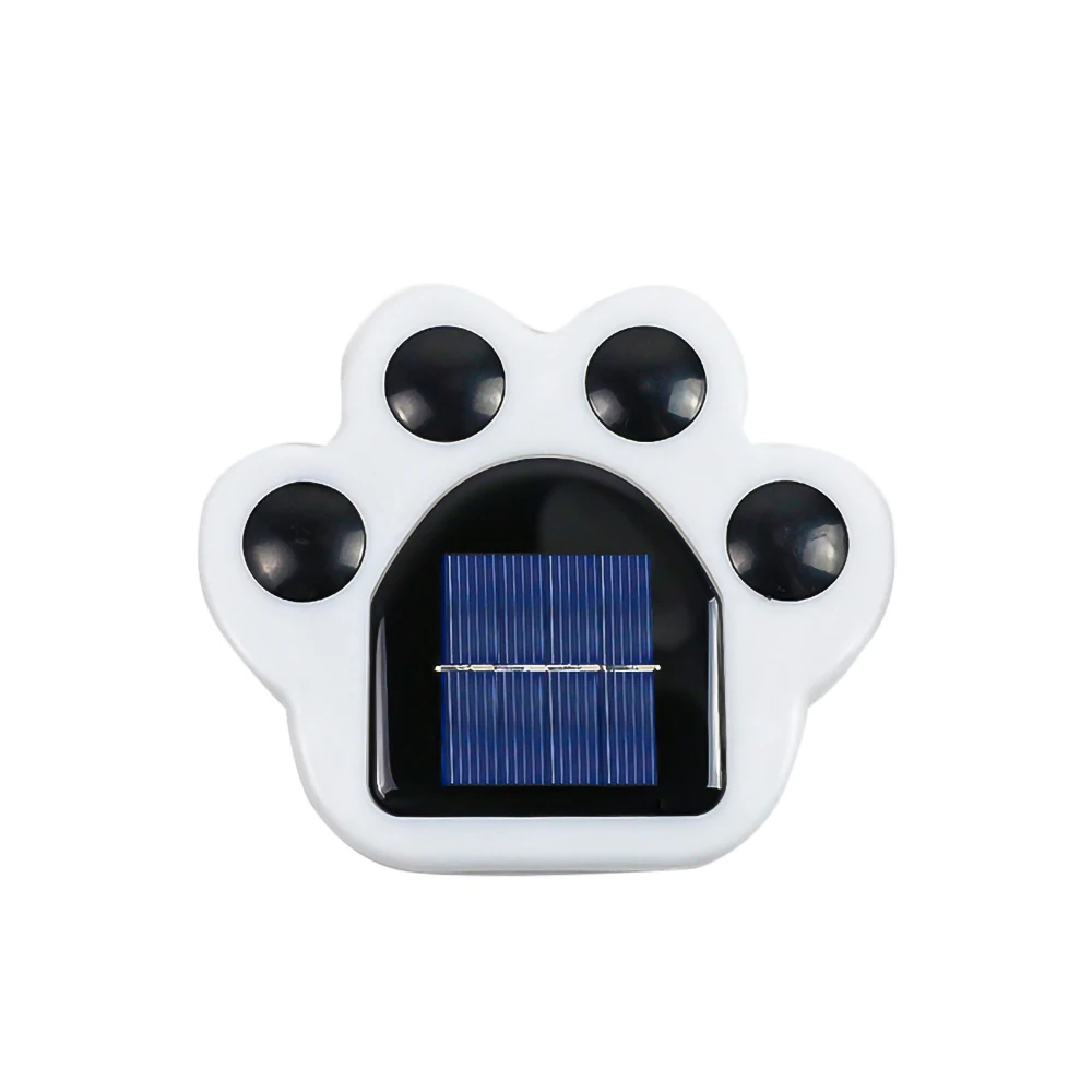 Solar LED Fence Post Light  Paw Lamp Outdoor Waterproof Garden Patio Pathway Wal - £137.58 GBP