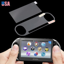 For Sony PS Vita PCH-2000 Front Tempered Glass + Back Clear Screen Protector - $16.13