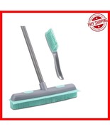 Versatile Pet Hair Removal and Carpet Cleaning Broom with Adjustable Length - $42.68 CAD