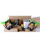 LOOK FCLPC02 PIVOT 14 GW B115 FORZA 3.0 SKI BINDINGS (PAIR), RASTA COLOR... - $249.98