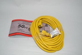 50 FT 14/3 600 VOLT YELLOW CORD HEAVY DUTY For floor machines Burnishers - £62.42 GBP