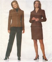 Misses Noviello Bloom Career Office Work Jacket Skirt Pants Sew Pattern 12-16 - £10.38 GBP