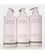 3 Bottles Terra Green Hair Conditioner Enriched With White Tea 12.8 FL o... - $45.54