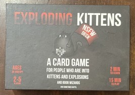 Exploding Kittens. NSFW Deck. Card Game. Excellent Condition. Fast Ship! - £7.12 GBP