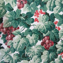 Schumacher Grapevines Berries Vineyard Multicolor 511151 Wallpaper Roll - $82.00
