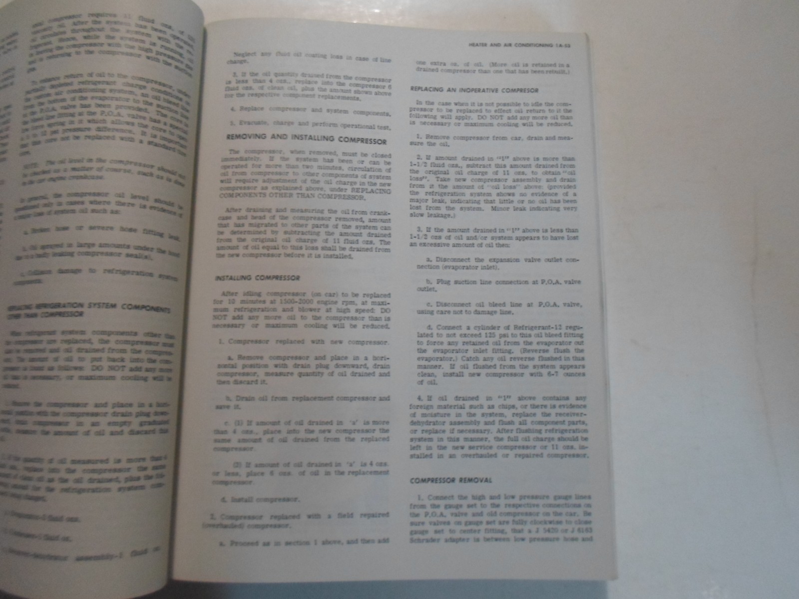 1968 Pontiac Acadian Beaumont Telaio Servizio Manuale Cdn Vetrata Scrittura Worn Item image 9