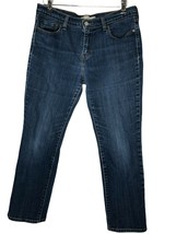 Levis 505 Jeans 12 S/C Straight Leg Blue Denim Stretch Mid Rise Pants Re... - $25.52