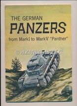 The German Panzers From MarkI to MarkV &quot;Panther&quot; - £7.61 GBP