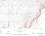 Sheep Creek Range NE, Nevada 1965 Vintage USGS Map 7.5 Quadrangle Topogr... - $23.99