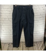 5.11 Tactical Cargo Pants Womens Sz 14 Navy Blue Workwear  - £19.45 GBP