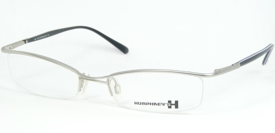 HUMPHREY&#39;S ESCHENBACH 2523 00 SILVER EYEGLASSES GLASSES METAL FRAME 52-1... - $77.01