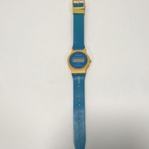 The Simpsons Bart Simpson Wrist Watch Vtg Mel sonic 1990 Needs Battery - $19.75