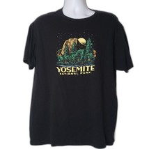 COLUMBIA Yosemite National Park Black Short Sleeve t Shirt Size XL - $24.75