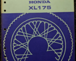 1974  Honda XL175 Service Shop Repair Manual OEM 6136201 - $44.99