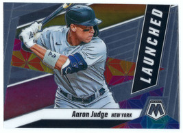 2021 Panini Mosaic #L2 Aaron Judge New York Launched Insert - £1.56 GBP