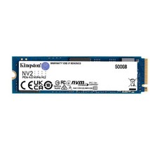 Kingston NV2 NVMe M.2 PCIe (500GB) 3500MB/s SSD - $85.88