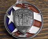 Puerto Rico Police New Jersey State Police Earthquake Relief Challenge Coin - £30.14 GBP