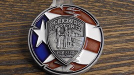 Puerto Rico Police New Jersey State Police Earthquake Relief Challenge Coin - £30.25 GBP