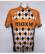 Mens Moxie Bicycle Bike Jersey Large Club Cut 3/4 zip Bike MS Fighting S... - £31.61 GBP