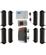 Complete Perimeter Alarm - 4 x Wireless Solar Beams - GSM Dialler - Sola... - $1,259.68